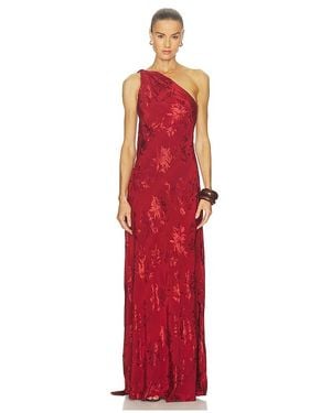 Hemant & Nandita Maxi Dress - Red