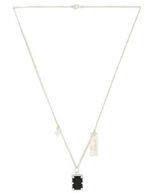 MISBHV Stone Necklace - White