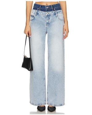 Jonathan Simkhai Jeans Mit Doppeltem Bund Kove - Blau