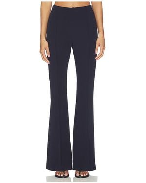 Smythe Pantalones Acampanados Con Pinzas En Color Azul Marino Talla (También En 6)