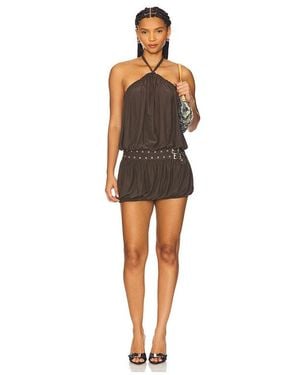 With Jean Magnol Dress - Black