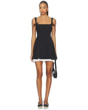 MORE TO COME Josianne Mini Dress - Black