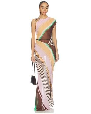 ROAME. Capri Maxi Dress - Multicolour