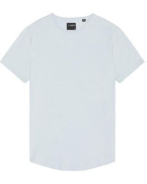 Cuts Ao Curve Hem Tee - White