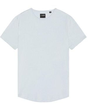 Cuts Camiseta En Color Bebe Azul Talla En - Blanco