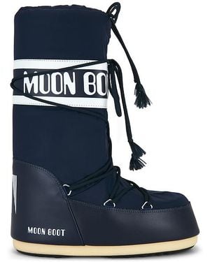 Moon Boot Icon Nylon Boot - Blue