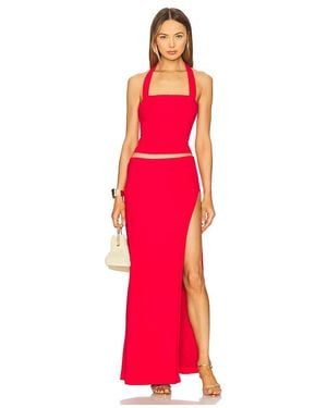superdown Normi Skirt Set - Red