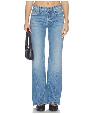 Mother Bootcut Bookie - Blau
