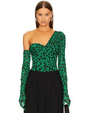 Michael Costello X Revolve Nobu Bodysuit - グリーン