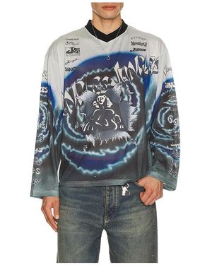 JUNGLES JUNGLES Moto Jersey - Blue