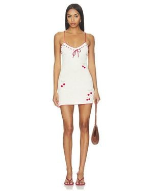 LoveShackFancy Yelena Dress - White