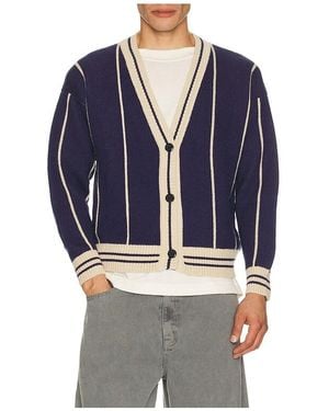 Pas Une Marque Knitted Cardigan - Blue