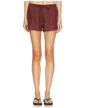 Mikoh Swimwear Uma Shorts - Red