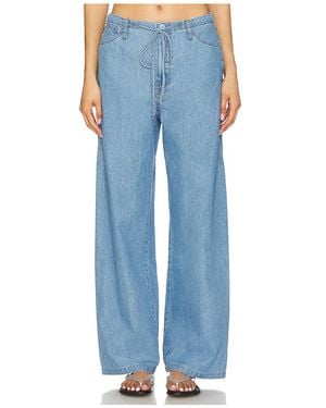 LNA Pantalón Con Lazo En La Cintura Gia En Color Azul Talla (También En S, Xs)