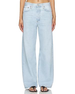 Agolde Low Slung Baggy Jeans - Blue