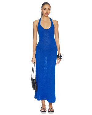 Faithfull the Brand Bianca Maxi Dress - Blue