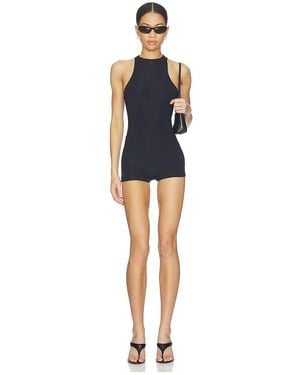superdown Gatlin Racerback Romper - Blue