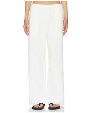 Leset Arielle Pocket Pant - White