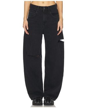 ICON DENIM Weiter Schnitt Poppy - Schwarz