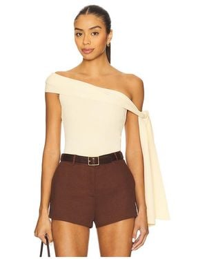ALL THE WAYS Mariah Asymmetrical Top - Multicolor