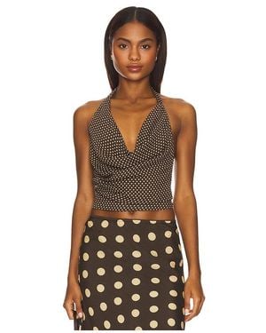 With Jean Casper Top - Black