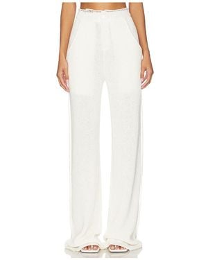 AYA MUSE Mello Trousers - White