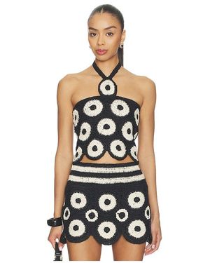 Simon Miller Atlas Crochet Top - White