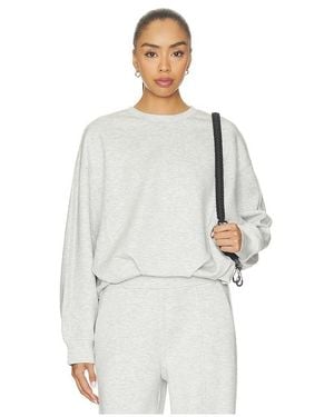 lululemon TOP MANCHES LONGUES en Light Grey - Blanc