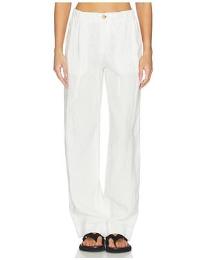 Vince Hemp Utility Pant - White