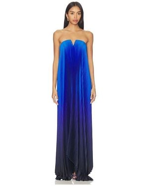 L'idée Tie Gown - Blue
