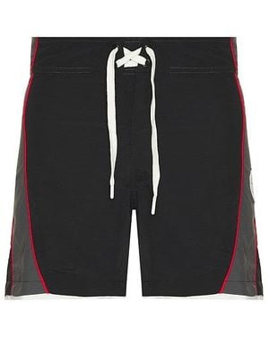 JUNGLES JUNGLES Y2K Panel Boardshorts - Black
