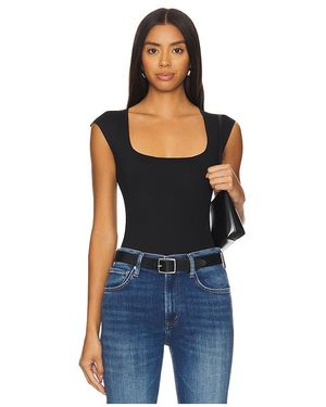 Commando Bodysuit De Neopreno En Color Negro Talla (También En M, S, Xl, Xs) - Azul