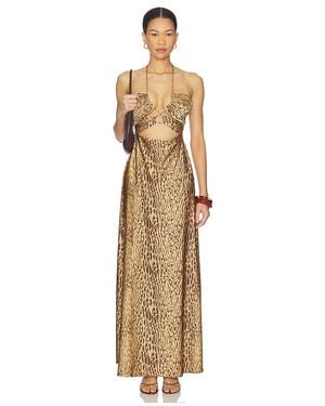 BOAMAR Dasha Long Dress - Natural