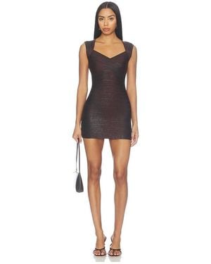 Hervé Léger Kleid Jamie - Schwarz