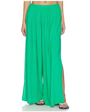 Ripley Rader Linen Flowy Pant - Green