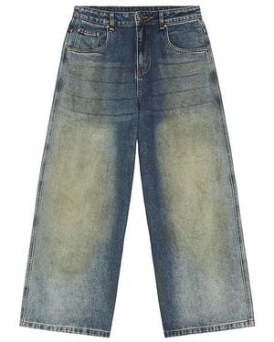 DRMERS CLUB Mud Stained Jeans - Blue