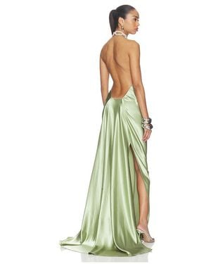 Bronx and Banco Amara Backless Gown - White