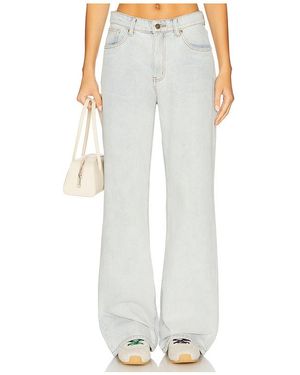 Lioness Heat Haze Wide Leg En Color Azul Talla (También En S, Xxs, Xs, M, Xl, Xxl) - Blanco