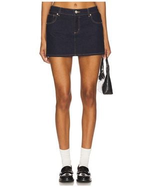 A.Brand Falda Denim 99 En Color Azul Talla (También En 24, 25, 26, 27, 28, 29, 32, 33, 34)