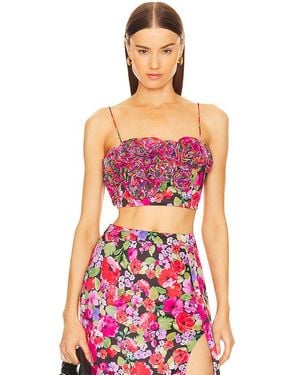 AMUR CROP-TOP SYLVIE - Rot