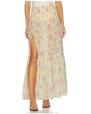 LoveShackFancy Umber Skirt - Natural