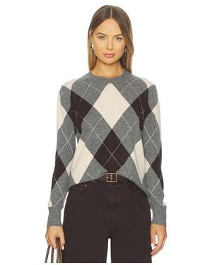 Enza Costa Knit Cashmere Sweater - Schwarz