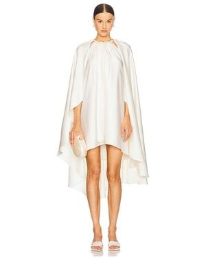 Maylé Vásquez Minivestido Alexander En Color Ivory Talla (También En Xs) - Blanco