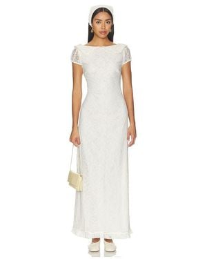 Stone Cold Fox X Revolve Mae Maxi Dress - White