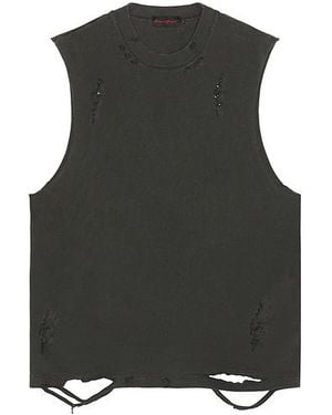 Funeral Apparel Tank-Top Distressed - Schwarz
