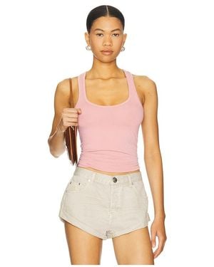 EB DENIM Lucy Racerback Tank - White