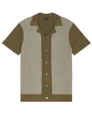 Rails Silas Knitted Shirt - Green