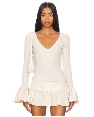aaizél Ballerina Cuff Top - White