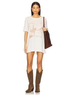 The Laundry Room Gone Country Oversized Tee - White