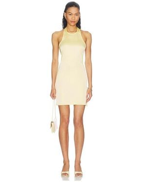 Enza Costa Lustre Mini Dress - Natural